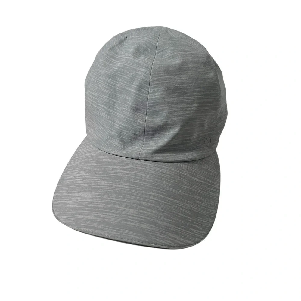 Lululemon Heathered Gray Hat License to Train Soft Surround Stretch Cap Size OS